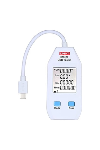 Usb Güç Ölçer Lcd Usb Test Ü Volt Amper Dijital Güç Kapasitesi Test Ut658c