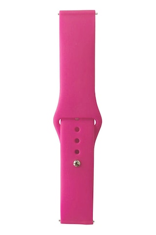 Ekılıf - Huawei Watch Gt3 42mm Uyumlu - Kordon Band Serisi 20mm Klasik Kordon Silikon Strap Kayış - Mavi