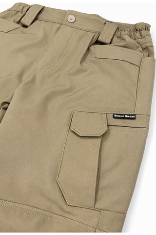 Single Sword Rüzgar Geçirmez Softshell Pantolon Bej