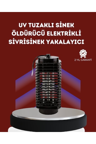Uzun Ömürlü Elektrikli Sivrisinek Katili Sessiz Çalışma, Güçlü Performans