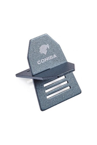 Cohiba Katlanır Puro Tutucu / Puro Sehpası Standı - Gri