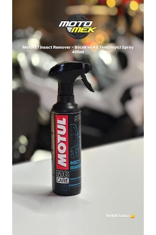 Motul E7 Böcek Ve Kir Temizleyici, Tüm Yüzeylerde Güvenli Kullanım 400ml