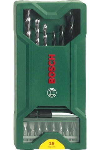 Bosch 2607019579 Mini-X-Line 15 Parça Aksesuar Seti Bosch 2607019579 Mini-X-Line 15 Parça Aksesuar Seti