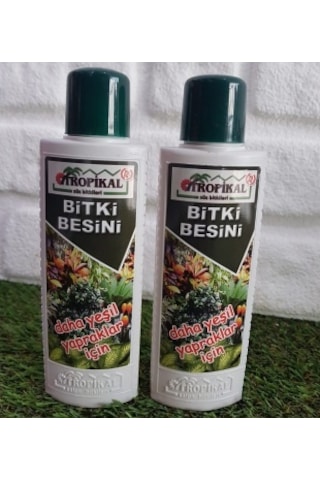 Bitki Besini 3 ADET 225 ml Yeşil Yapraklı Bitkiler İçin Sıvı