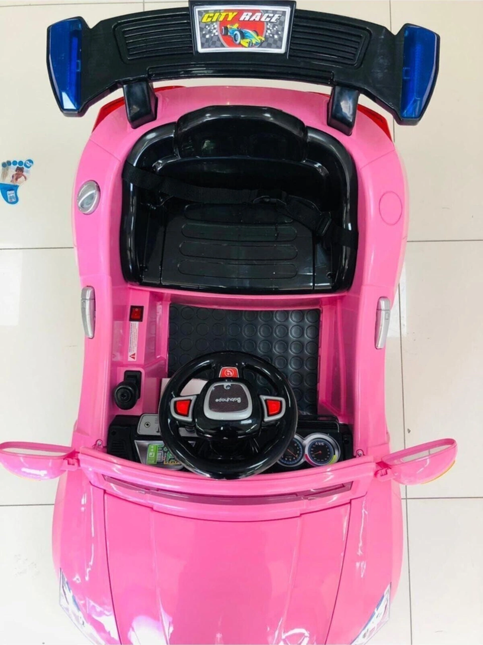 Öykü Bebek Dünyası E-drive-5 Akülü Araba 12v Pembe