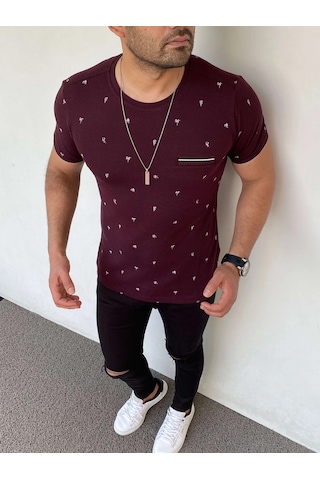Modefendi Slim Fit Triko Tshırt Gri