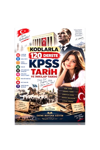 Kodlarla 120 Derste Kpss Tarih Ve İnkılap Tarihi