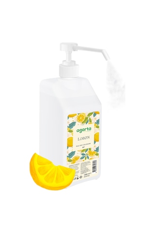 Agarta Püskürtme Valfli 80° Limon Kolonyası 1000 ML