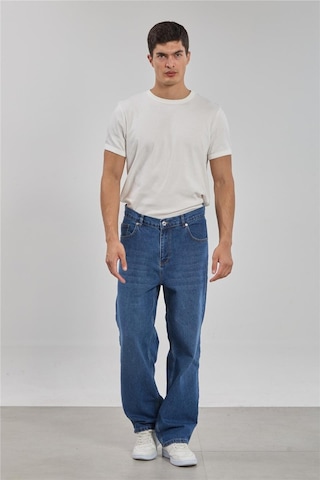Barrels And Oıl Erkek Relaxed Fit Jean Pantolon - Mavi Mavi