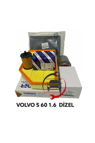 Volvo S60 1.6 Dizel Filtre Bakim Seti 359308758