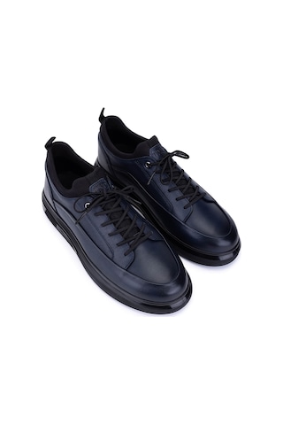 Tamer Tanca Erkek Hakiki Deri Lacivert Sneakers & Spor Ayakkabı 1145 20548 Erk Ayk Y26 Lacı Anl