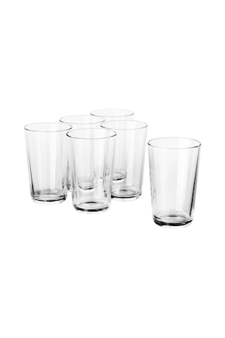Ikea 365+ 6'lı Meşrubat Bardağı 450 Ml Şeffaf