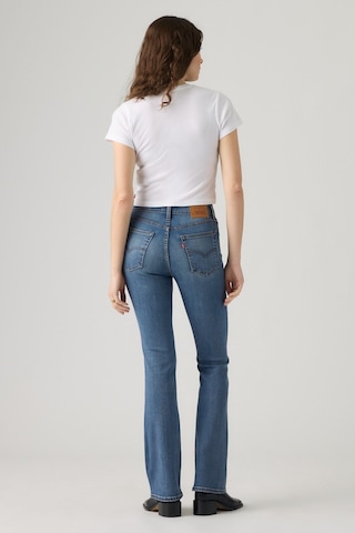 Levi's 725 High Rise Bootcut Finder Keeper Clean Hem Med Indigo Kadın Jean-24000 Mavi