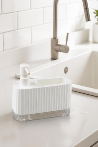 Okyanus Home Coliseum Sıvı Sabunluk Seti Beyaz Beyaz
