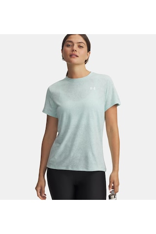 Under Armour Tech Pixelate Ssc Kadın T-shirt-31773 Yeşil