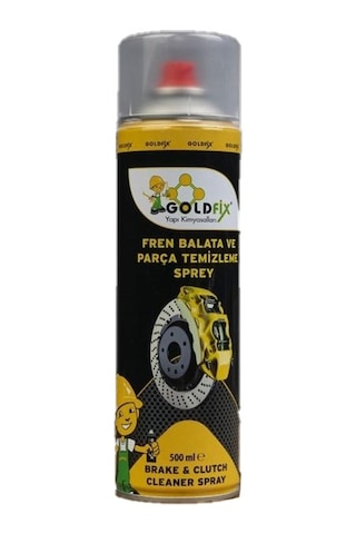 Goldfix Fren Balata Ve Parça Temizleme Sprey 500 Ml