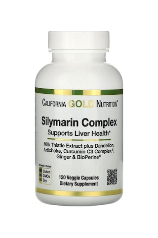 Silymarin Complex Liver Health 300mg 120 Veggie Capsul. Usa ... Aromasız