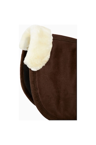 Horze Sahte Kürklü Hafızalı Kö Ük At Eyeri Pedi, Polar Astar & Mikrofiber, Şok Emilimi