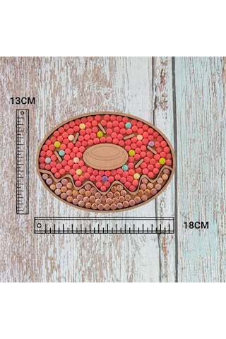 Cam Mozaik Kendin Yap Dıy Mozaik Donut Tablo Çocuk Etkinlik Hobi Ve Sanat Seti