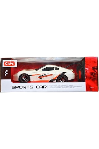 Ctoys Sports Car 27 Mhz Full Fonksiyon Uzaktan Kumandalı Chevrolet Corvette Beyaz Ce 04