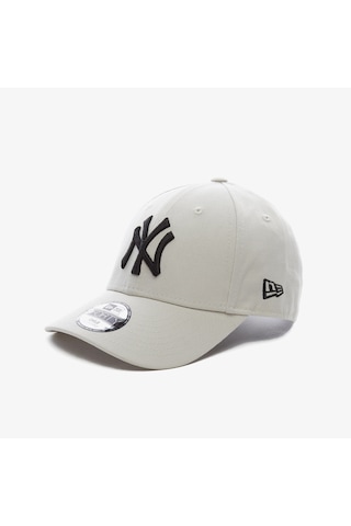 New Era New York Yankees Çocuk Krem Şapka Düz 12745557 Krem