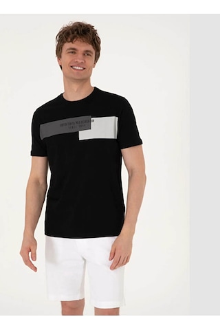 U.S. Polo Assn. Senka Siyah Erkek T-shirt 2104733 L