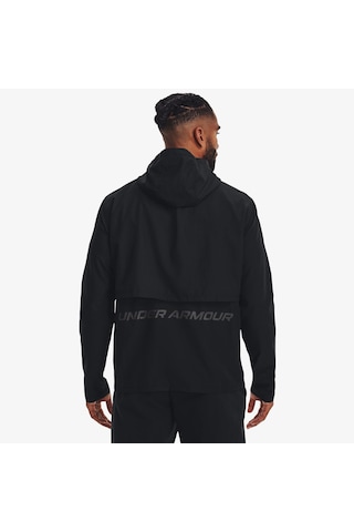 Under Armour Ua Storm Run Hooded Jacket Erkek Ceket - 1376795 Siyah