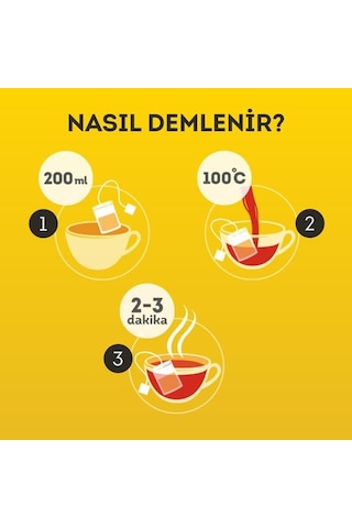 Yellow Bardak Poşet Çay 50gr