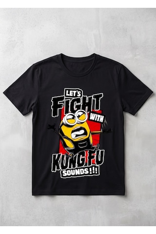 Minions Ütü İle Uygulanabilen Dtf Tekstil Baskı