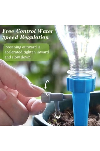 Otomatik Damla Sulama Sistemi Çiçek Bitkileri İçin Kendinden