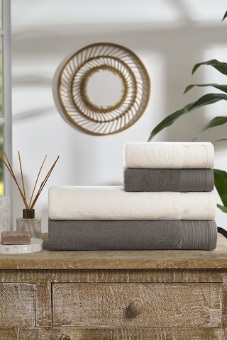 Özdilek Point Havlu Seti 480030 Antrasit