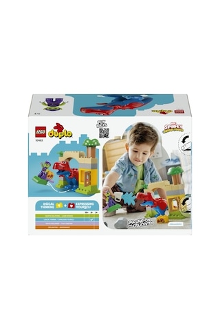 Lego Dinozor Temalı Yeşil Goblin'e Karşı 10463 Figür Seti, 2+ Yaş