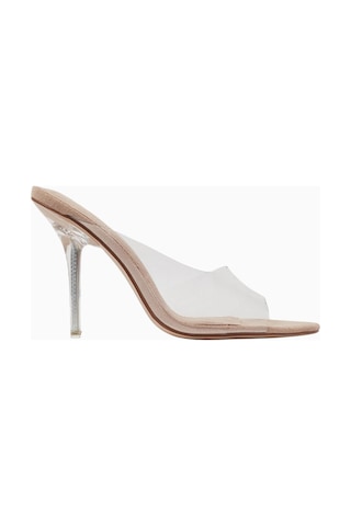 Femme La Barely There 100 Şeffaf Pvc Terlik, Minimalist Ve Lüks Vegan Tasarım