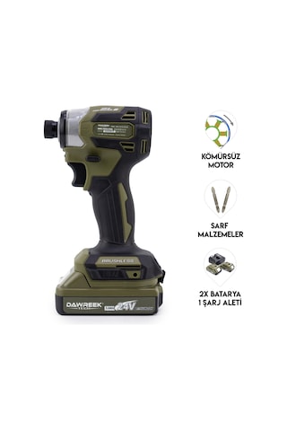 Dawreek Torklu Akülü/Somun Sıkma Makinesi - Açık Yeşil