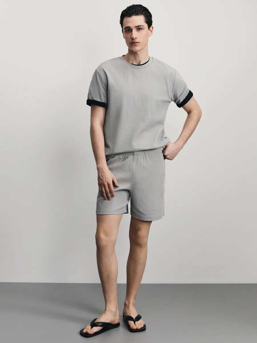 Zarına Yazlık Spor İçin Rahat Tişört 371766704 Bej