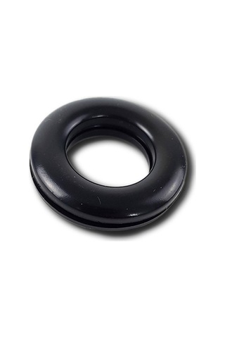 Alesta Home Siyah Plastik Yuvarlak 10'Lu Perde Kapsülü 35 Mm