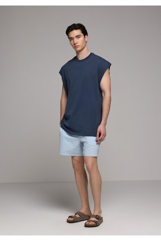 Colin's Colins Oversize Fit Erkek Mavi Atlet Cl1080568 Q1.v2 Inv İndigo