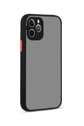 Thegencoo İphone 12 Pro Uyumlu Tgco Hux Kılıf-siyah