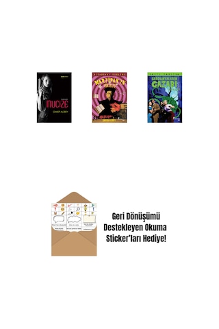 Kod Adı: Mucize + Marzipan'ın Yükselişi + Sardunyaların Gazabı + Okuma Sticker'ları