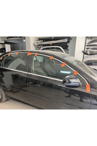 OPEL VECTRA C CAM ÜST KROM PASLANMAZ ÇELİK 4 PARÇA SADECE ÜST