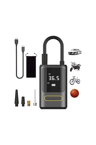 Kablosuz Oto Araç Mini 4000mah 150 Psı Işıklı Oto Hava Kompresörü Ka-760 4741