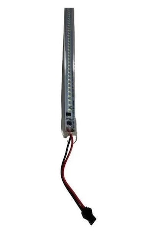 220 Volt 4014 Çubuk Led 1m Kasalı Dim Edilebilir Bar Led 220v Gün Işıgı 3000-3200k -şeffaf Cam
