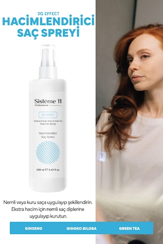 Sistéme 11 Ocean & Volume Hacimlendirici Deniz Tuzu Spreyi 250 Ml