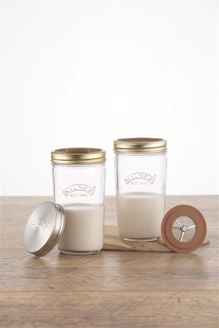 Kilner Kuruyemişli İçecek Hazırlama Kabı 2 Li 500 Ml