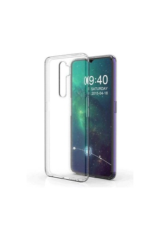 Oppo A9 2020 Kılıf Şeffaf Silikon Hibrit Case Renksiz
