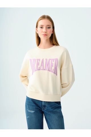 Loft Kadın Sweatshirt Taş Lf2035722 25kp69000173 P690l2