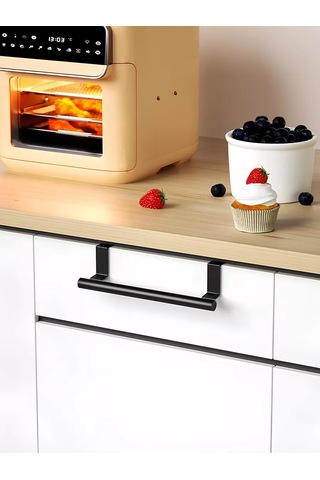 Kastly Kapı İçin Havlu Askı Düzenleyici Mutfak Rafı 151854296 Siyah