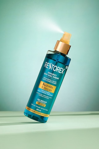 Restorex Keratin & Argan Onarıcı Sıvı Saç Bakım Kremi 200 Ml - Yıpranmış Ve Hasar Görmüş Saçlar