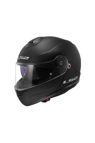 Ls2 Strobe 2 Çene Açılır Motosiklet Kaskı 66853 Siyah