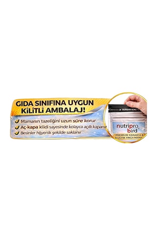 Cennet Sevda Paraket Maması 1 Kg - Yumurtalı Vitaminli Profesyonel Üretici Kondisyon Maması